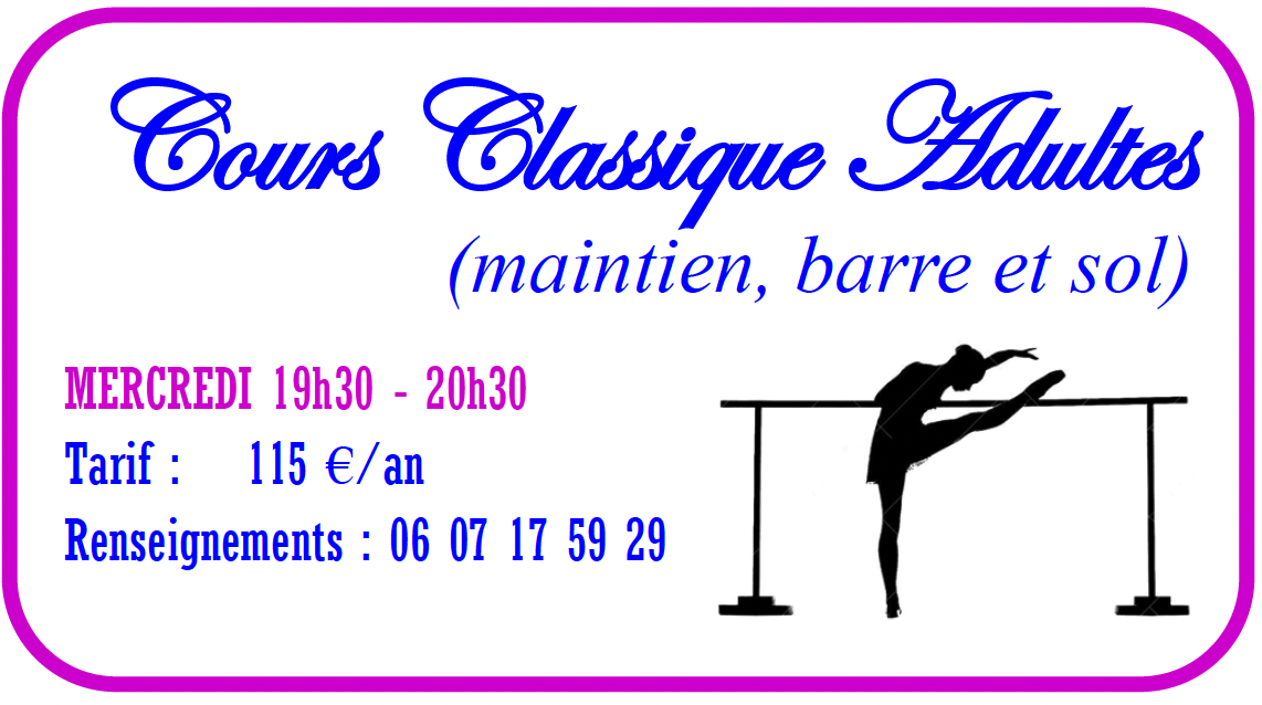 Cours classique adultes