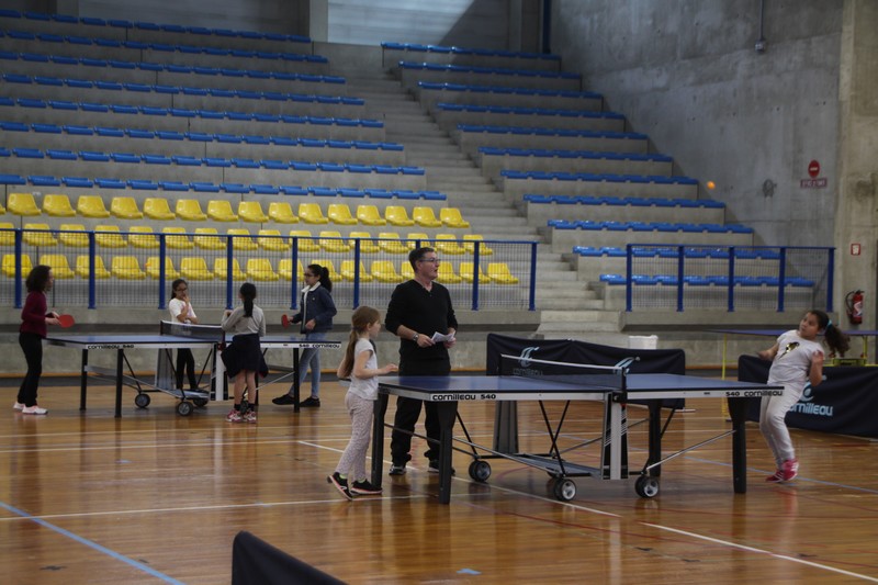 Premier pas pongiste